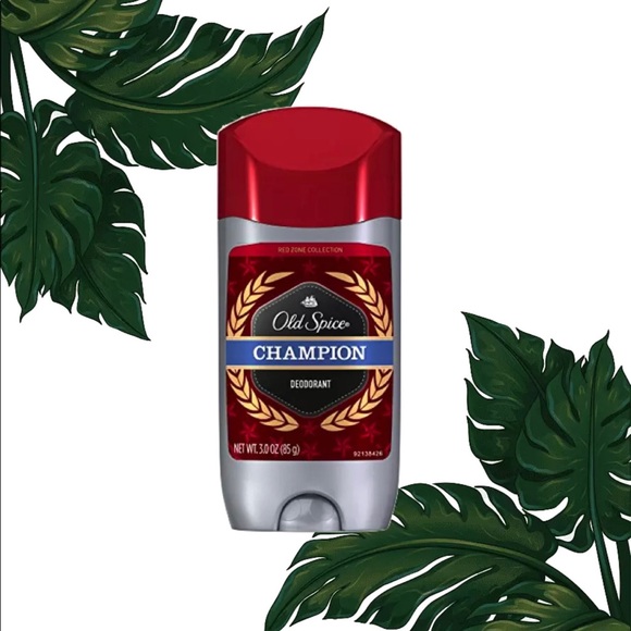 Old Spice Champion Deodorant Red Cap Collection - Picture 1 of 1
